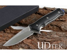 Blue edge D2 blade material no logo folding knife with G10 handle UD4051741